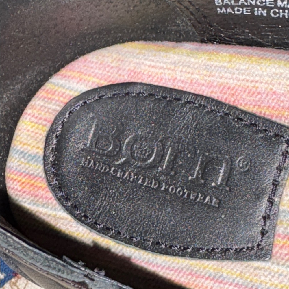 Born Elegant Black Women's Loafers, Excellent Condition, Leather Uppers, 8.5M - Picture 6 of 9